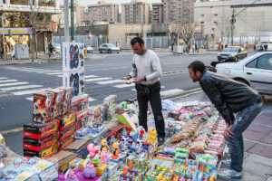 آخرین وضعیت ساماندهی دستفروشان چهارراه ولیعصر